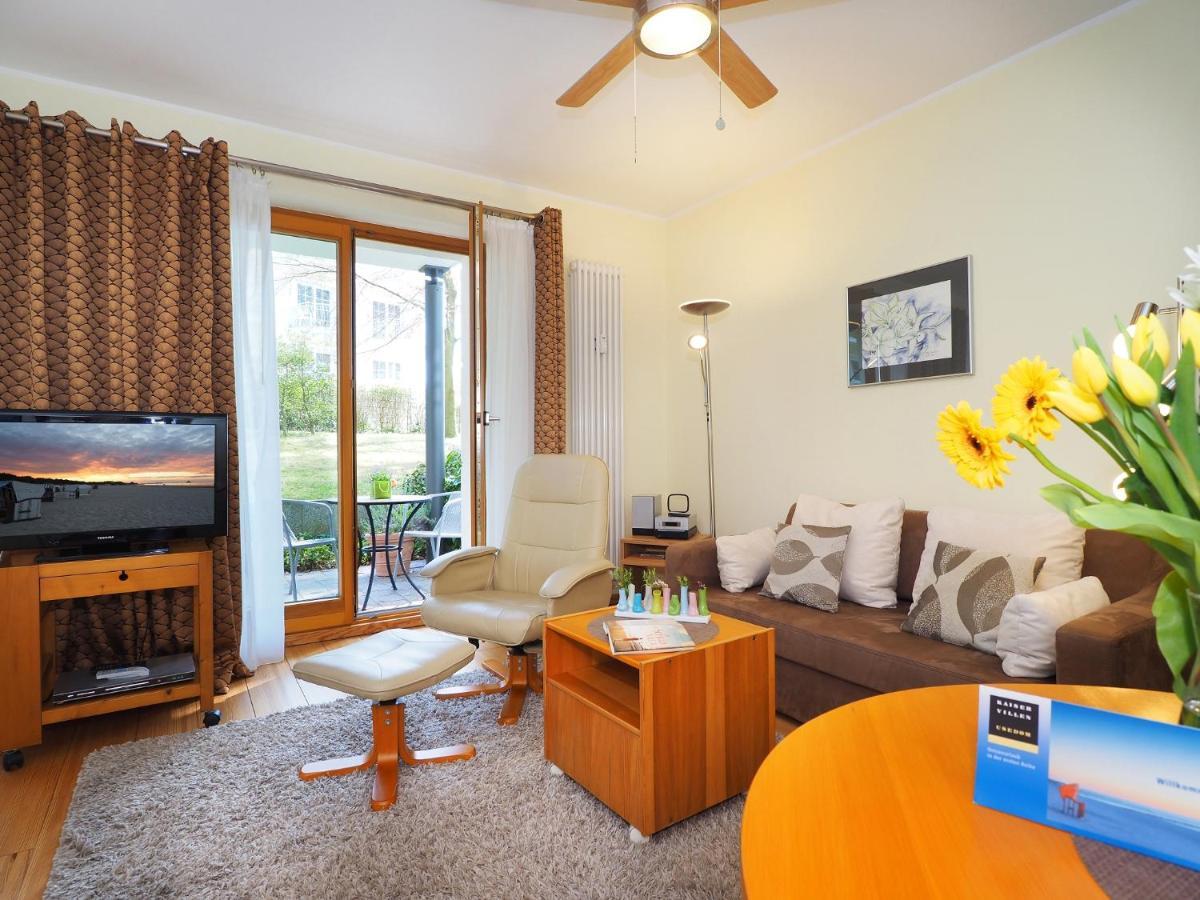 Kaiservillen Heringsdorf - 1-Raum-Ferienwohnung Mit Terrasse D103 Extérieur photo